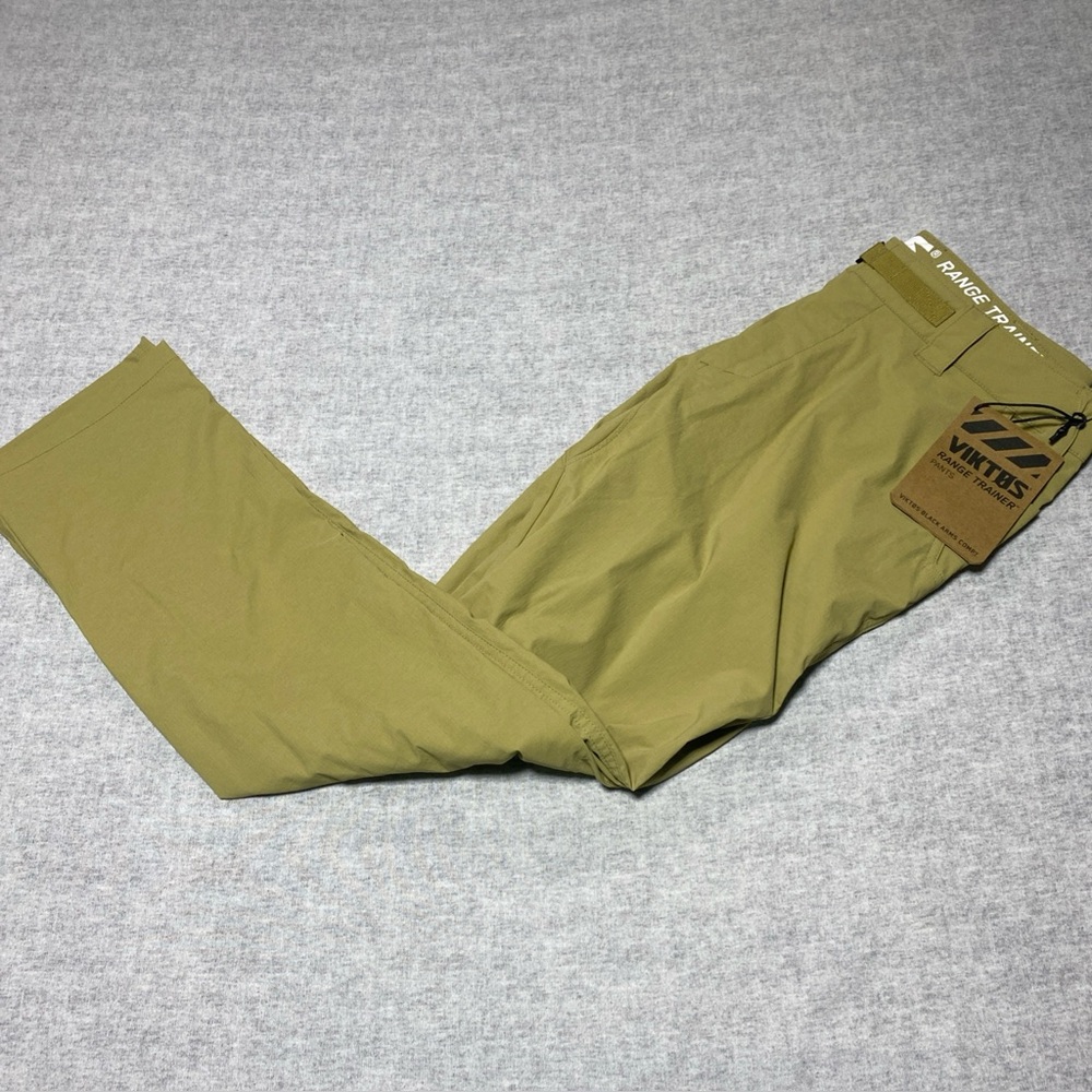 Viktos Pants Mens 32x32 Tan Range Trainer Coyote Tactical Shooting Combat New